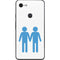 Blue Pride Google Pixel 3 XL Skin